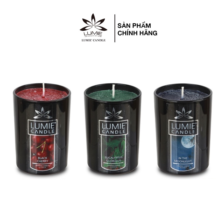 Nến Ly Thơm Cao Cấp Hàn Quốc LUMIE CANDLE Size M 270g - 3 Mùi Hương