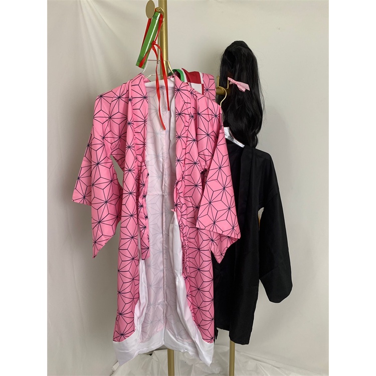 Bộ Trang Phục Kimono Hóa Trang Nhân Vật Kimetsu no Yaiba