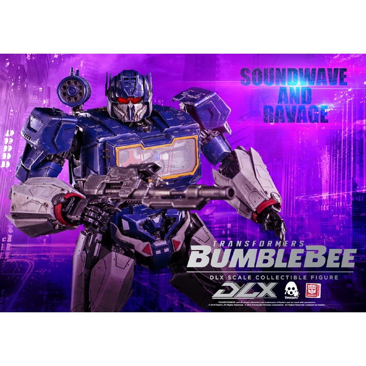 Mô hình Threezero 3A DLX Soundwave Transformers ThreeZero Bumblebee 2018