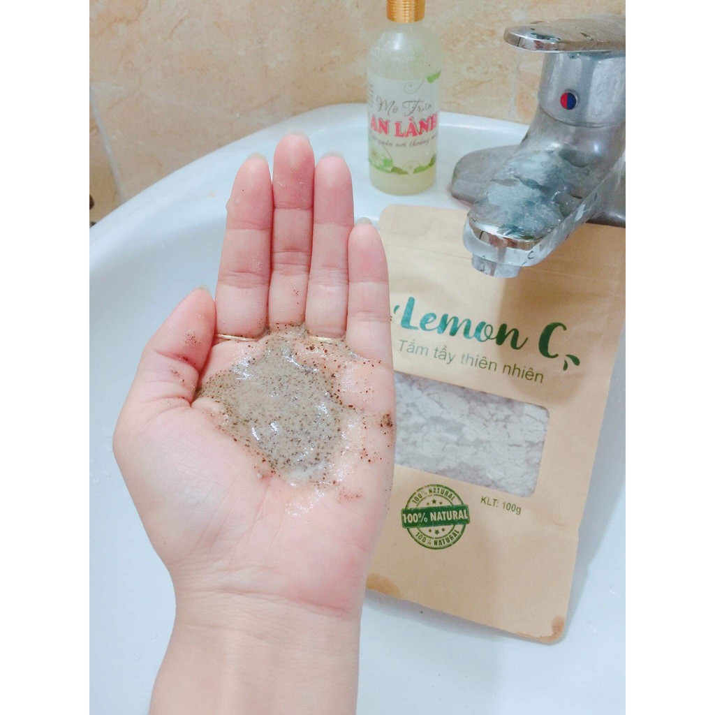 Combo viêm nang lông, mụn lưng (mỡ trăn + 3 gói bôt tắm Lemon C) | BigBuy360 - bigbuy360.vn