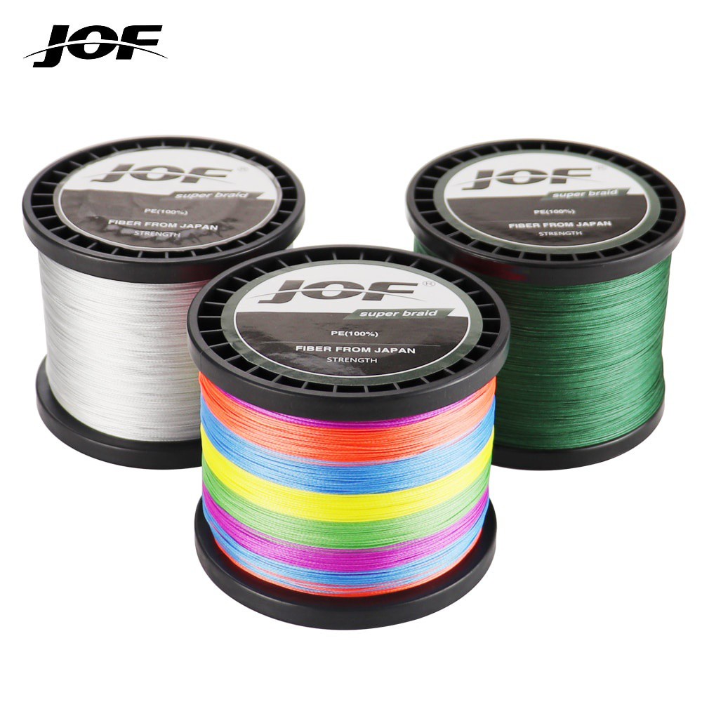 JOF Cuộn Dây Câu Cá 500M 1000M 0.17-0.5mm Chất Lượng Cao