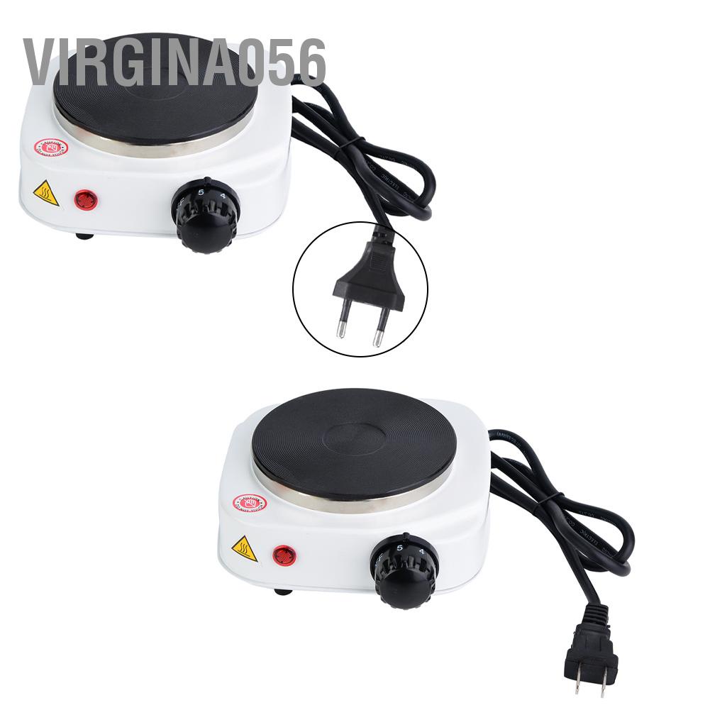Virgina056 Bếp điện nhỏ 500W di động Máy sưởi gia đình đa chức năng
