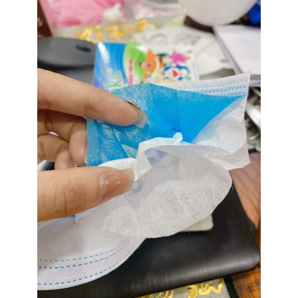 Khẩu trang y tế em bé doremon 10 cái/túi | BigBuy360 - bigbuy360.vn