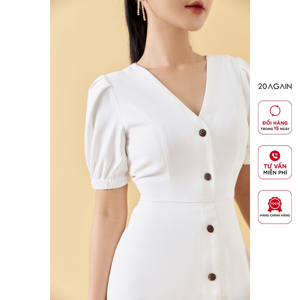 Đầm ôm ngắn tay gấu tay chun DOA0076 - 20Again | BigBuy360 - bigbuy360.vn