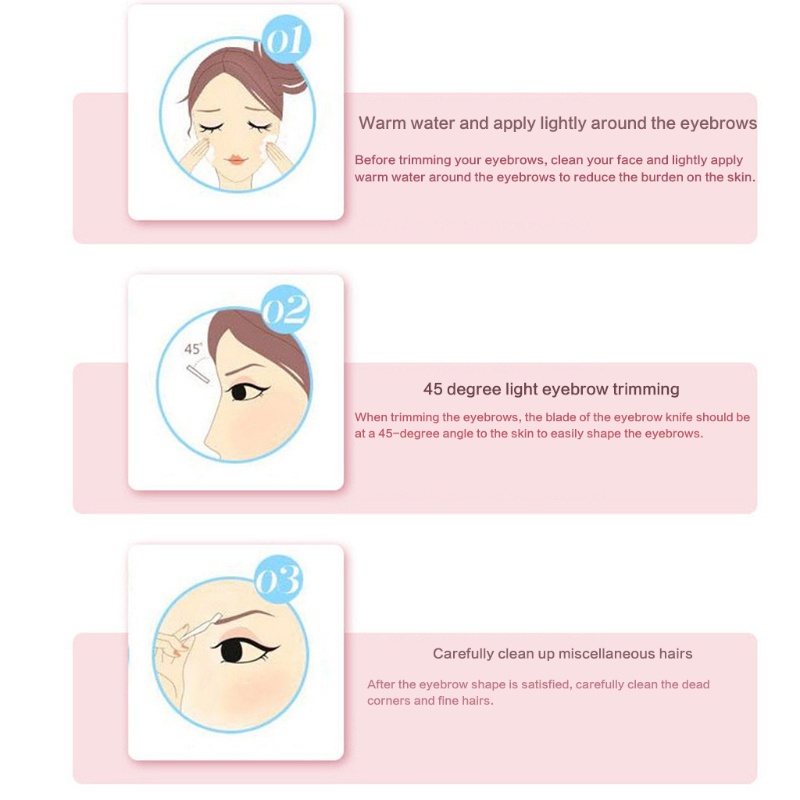 Dao Cạo Lông Mày YOUYO Chuyên Dụng Cho Trang Điểm