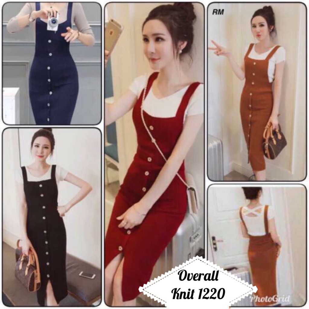 Aa.fashion MT Tổng Thể Dệt Kim 1202 Nút Áo Sơ Mi Phụ Nữ Tuổi Teen