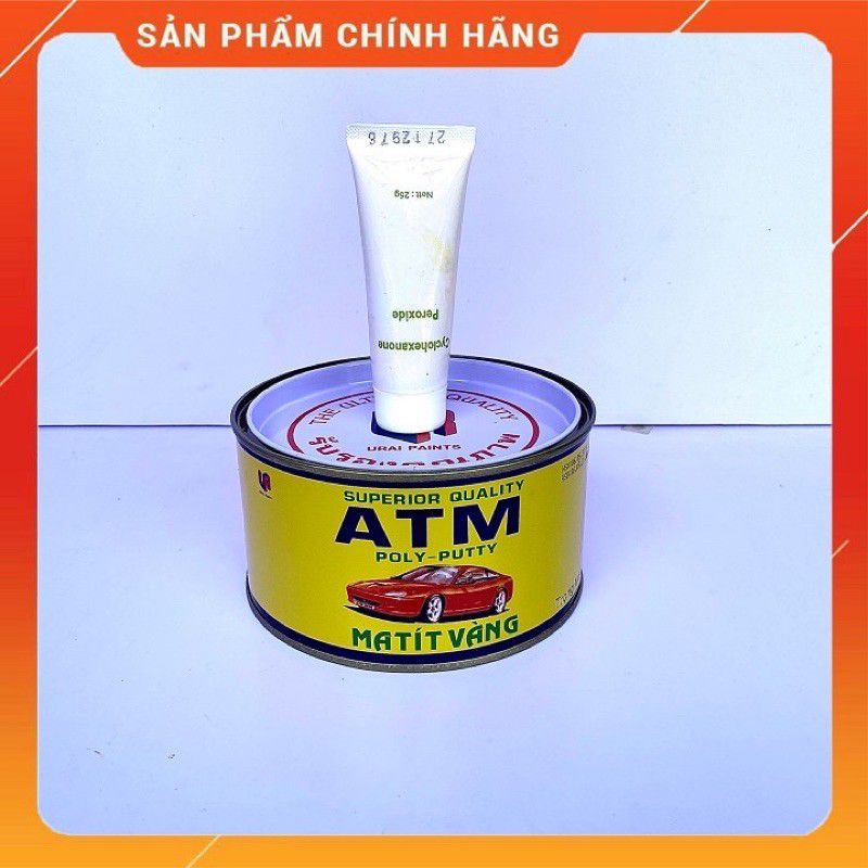 Chất làm khô, đông cứng Matit ATM vàng 2 thành phần