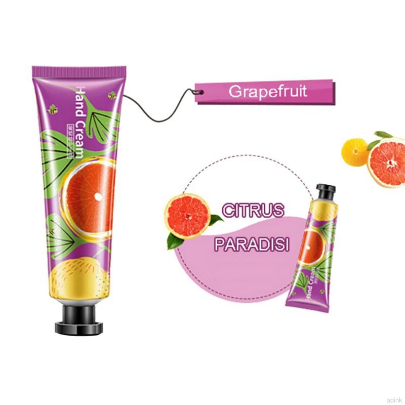 Set 5 Tuýp Kem Dưỡng Da Tay Bioaqua Có Hương Thơm Chiết Xuất Thực Vật Dưỡng Ẩm Hiệu Quả