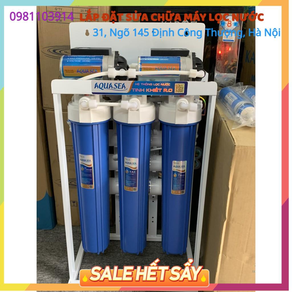 Máy Lọc Nước 50 Lít/Giờ👉 Máy Lọc Công Suất Lớn 👉 Máy Lọc Nước Ro Aquasea GIÁ CHƯA BAO GỒM VỎ TỦ