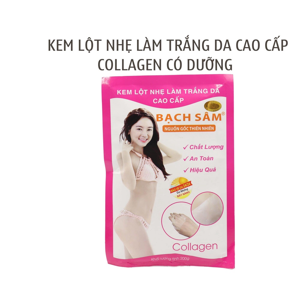KEM LỘT NHẸ LÀM TRẮNG DA CAO CẤP BẠCH SÂM K45