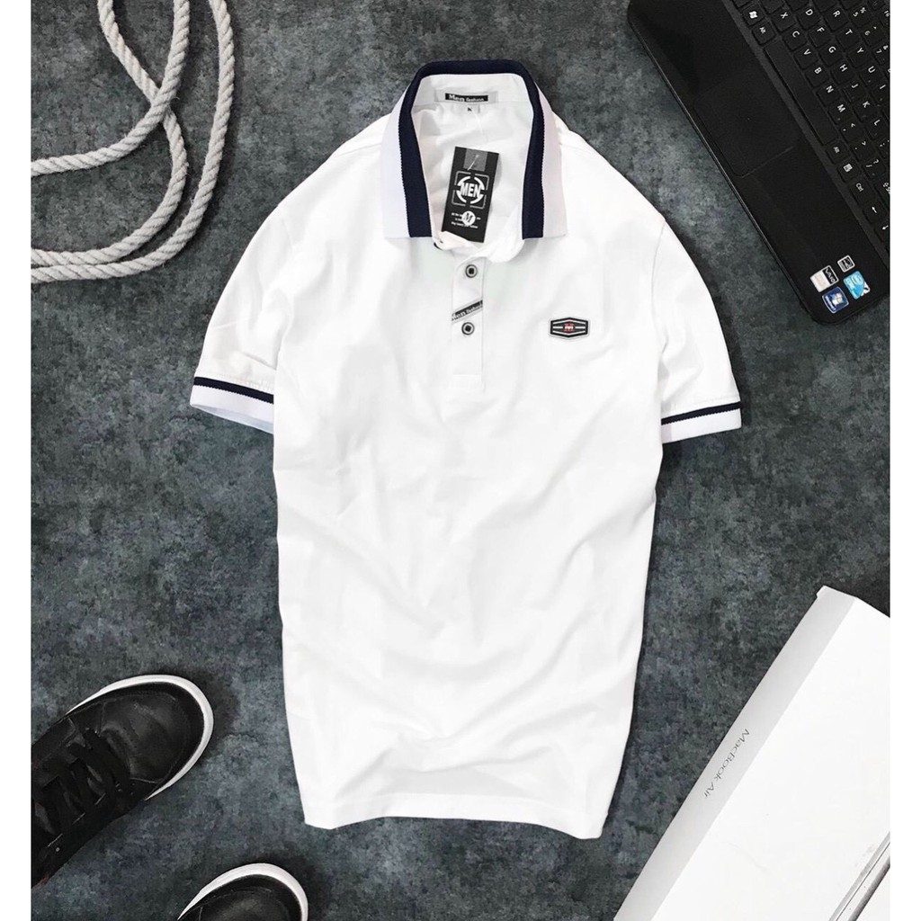 Áo Polo nam cổ bẻ ngắn tay, chất liệu vải cotton cao cấp, trẻ trung, năng động – FORMEN SHOP – FMPS092 | BigBuy360 - bigbuy360.vn