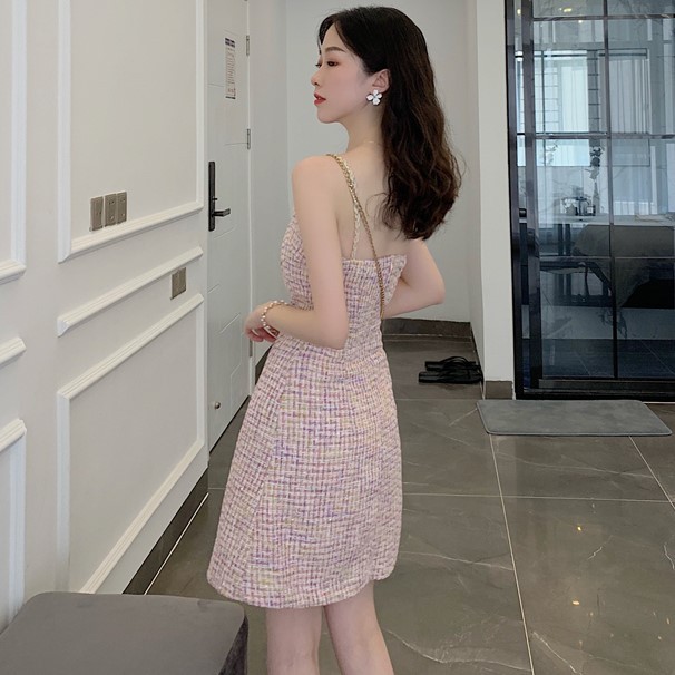 Sẵn Đầm hai dây hè Cầu vồng chất dày đẹp chuẩn hình ẢNH THẬT CUỐI T46