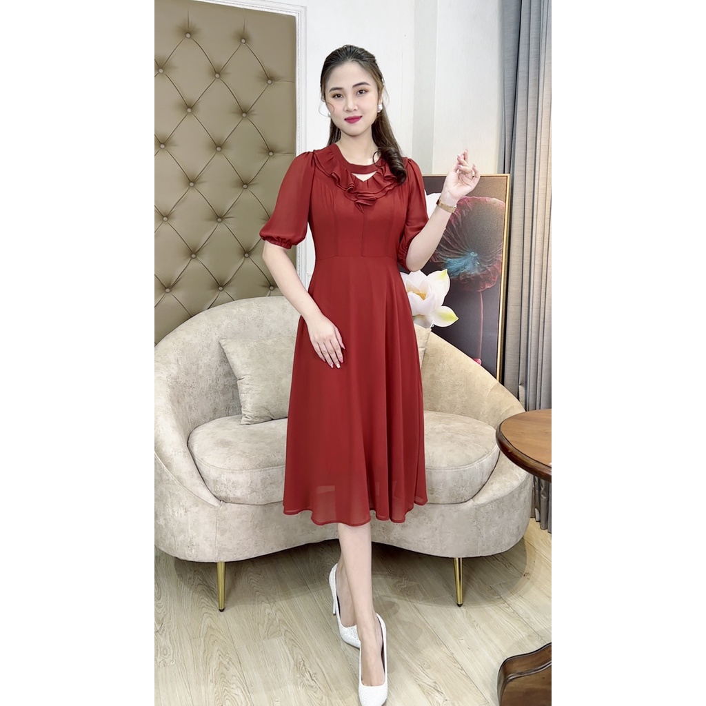 (TM 391) Trang Nhã Thanh Lịch Quý Phái Sang Trọng Đi Làm Đi Tiệc Cho Bà Cho Mẹ U40 U50