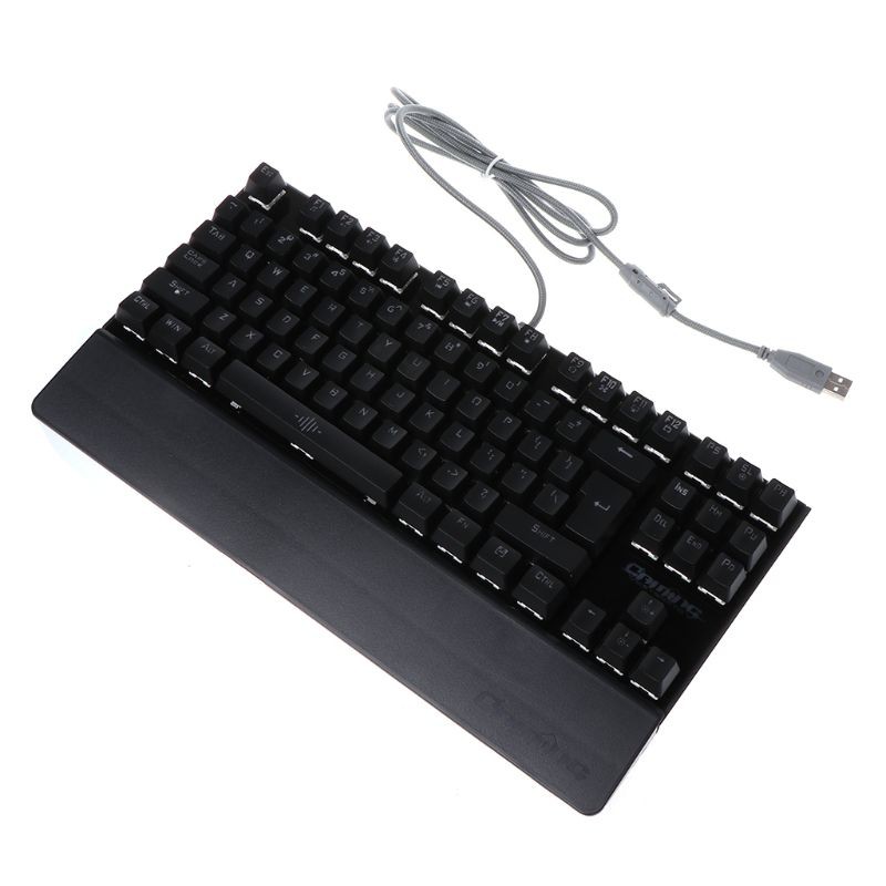 Bàn phím full led 87 phím thiết kế gaming cổng usb tiện dụng