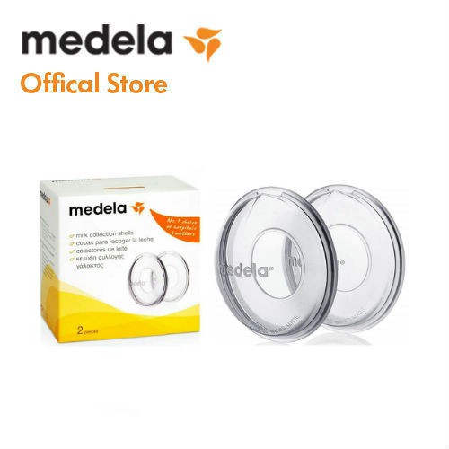 Medela miếng hứng sữa hộp 2 chiếc - Hàng phân phối chính thức Medela Thụy Sĩ