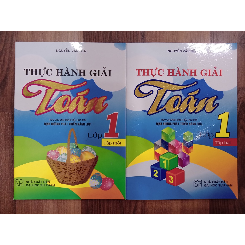 Sách - Combo Thực Hành Giải Toán Lớp 1 (Theo Chương Trình Tiểu Học Mới Định Hướng Phát Triển Năng Lực)