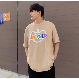 Tee basic tan Uncover chính hãng/ Áo thun nam nữ