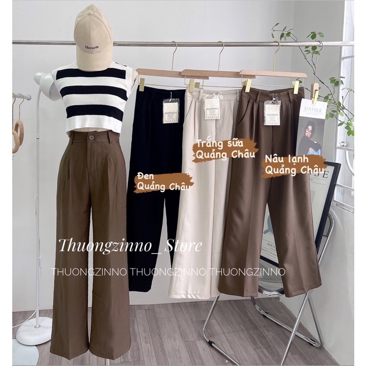Quần ống rộng”LADY MODE” loại 1 chất lượng cao hàng Quảng Cháu Quần ống rộng chất mướt Hàn Quốc