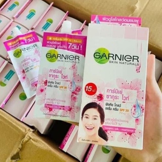 Combo 6 Kem Dưỡng Trắng Da Chống Nắng Garnier Skin Naturals
