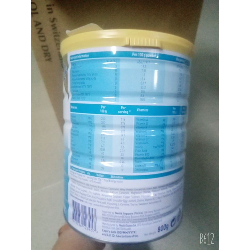 Sữa bột Boost Optimum 800g⚡Giá rẻ bèo⚡Dành cho người hồi phục sau bị bệnh hoặc phẫu thuật