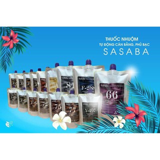 [ HÀNG CHUẨN CÔNG TY ] Màu phủ bạc cân bằng Sasaba 450ml