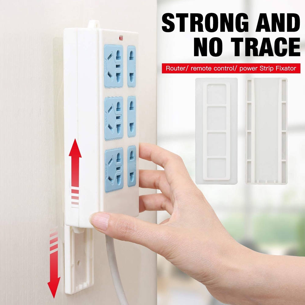 Giá đỡ phích cắm gắn tường không cần khoan lỗ