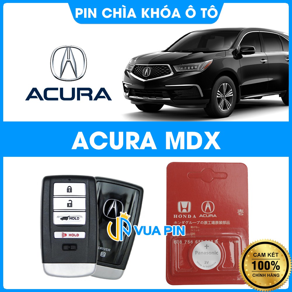 Pin chìa khóa ô tô Acura MDX chính hãng sản xuất theo công nghệ Nhật Bản - Pin chìa khóa Acura MDX