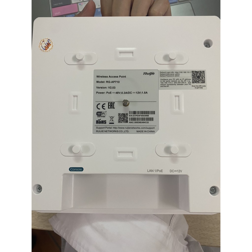 Thiết bị Access point wifi, phát sóng wifi trong nhà Ruiji RG-AP710 - Chính Hãng | BigBuy360 - bigbuy360.vn