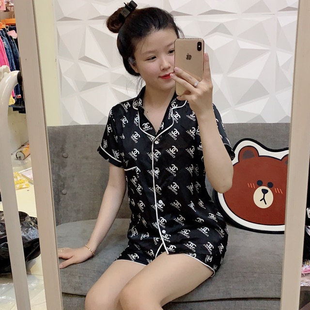 Bộ Pijama lụa