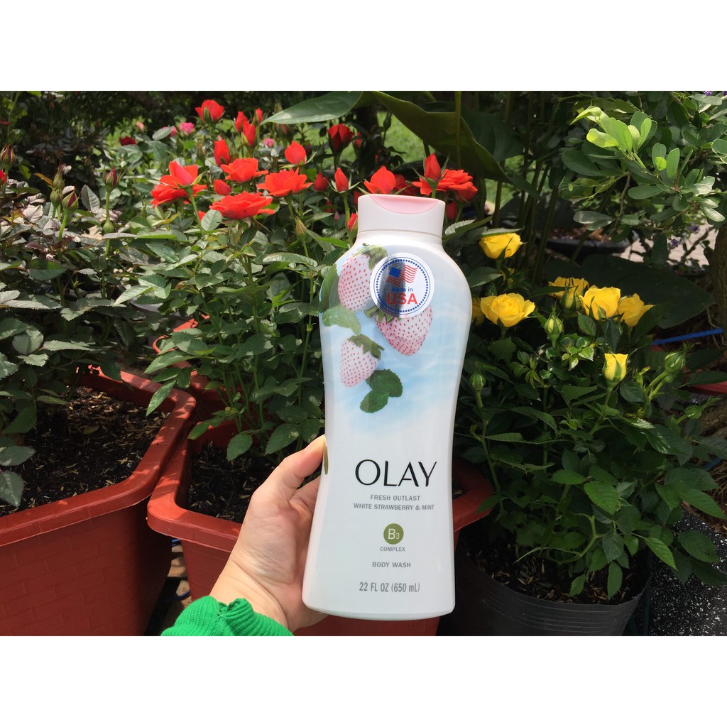 Sữa tắm Mỹ Olay 650 ml làm trắng da