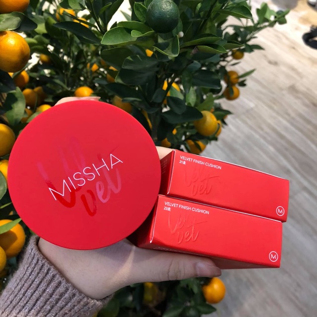 PHẤN NƯỚC CUSHION MISSHA VỎ ĐỎ
