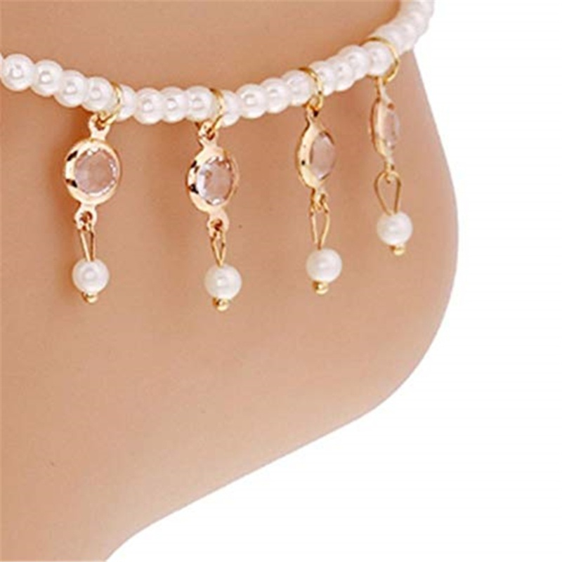 Bracelet Chain Foot Jewelry Women 's Anklet Anklet: 24.5cm Plastic / Resin | BigBuy360 - bigbuy360.vn