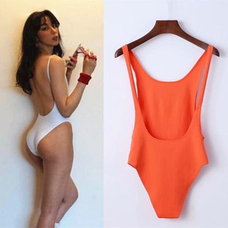 Áo BodySuit Hở Lưng [Oder]