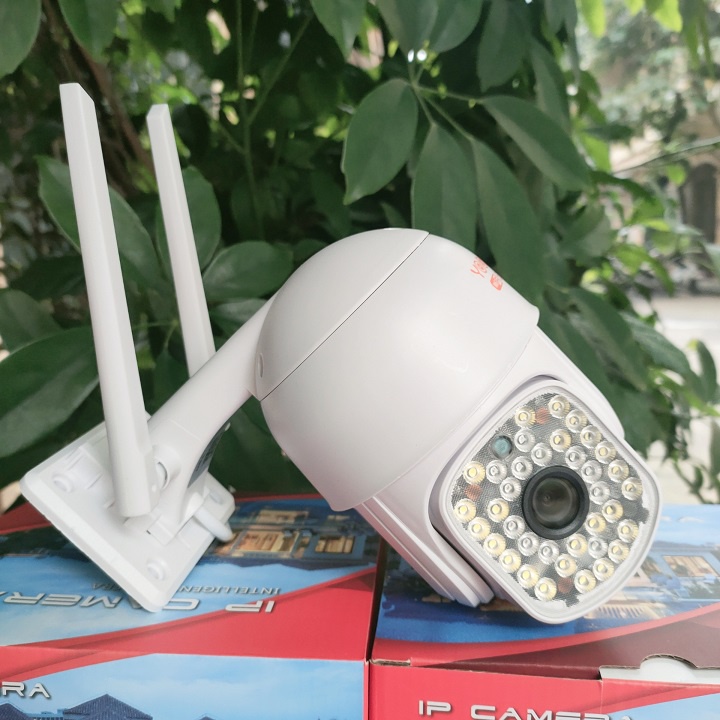 [Mã 253ELSALE hoàn 7% đơn 300K] Camera ngoài trời yoosee Ptz 36led quay quét 360 độ, đàm thoại 2 chiều, có màu ban đêm