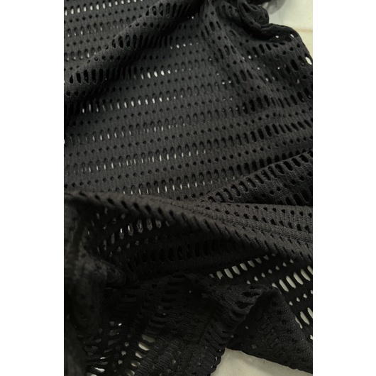 SIAM ÁO BALO LƯỚI ÔM BODY