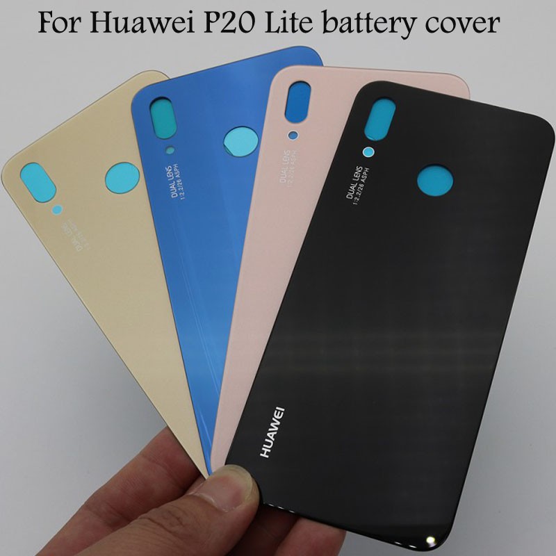 Mặt Lưng Điện Thoại Bằng Kính Thay Thế Chuyên Dụng Cho Huawei P20 Lite / Nova 3e