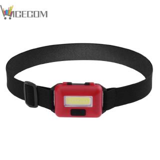 NI✿3 Modes Waterproof COB LED Flashlight Outdoors Headlight Headlamp Torch