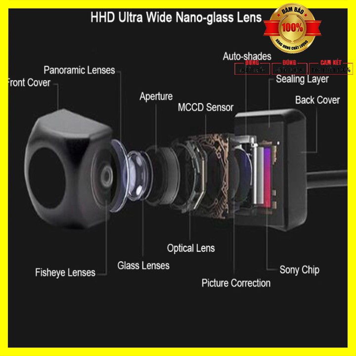 Camera lùi AHD dùng cho camera hành trình có độ phân giải AHD, 4 chân, jack 2.5mm, 1080P | BigBuy360 - bigbuy360.vn