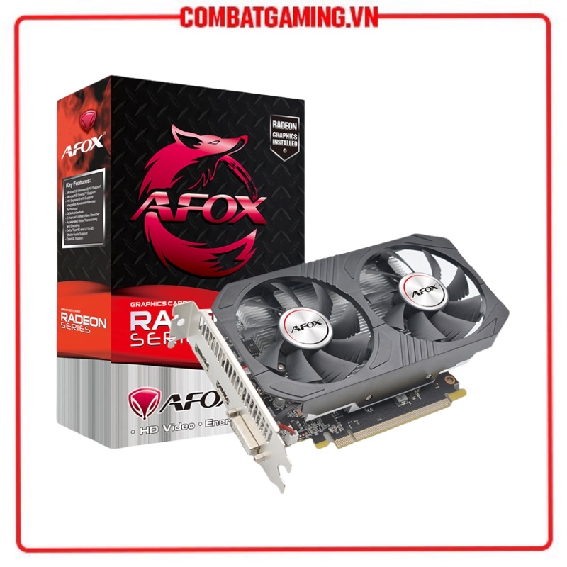 Card Màn Hình AFOX RADEON RX550 4GB GDDR5