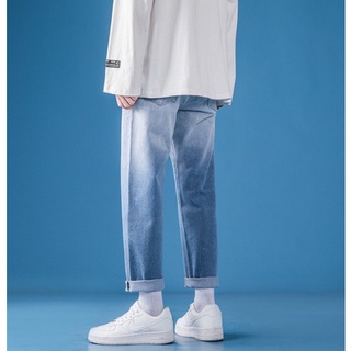 Quần Jeans BAGGY Unisex Loang Quần Jeans Baggy Loang Quần Bò Loang Màu Xanh Đen - Hottrend 2022- JEANS HQ