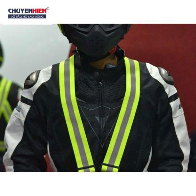 Áo dây phản quang co giãn