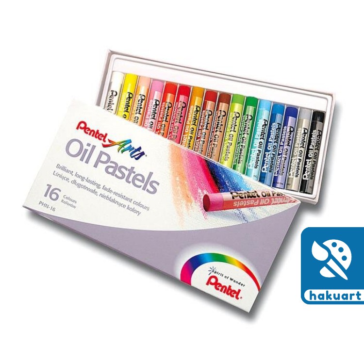 Màu Sáp Dầu Pentel 50 màu cao cấp CHÍNH HÃNG - Họa Cụ Hakuart