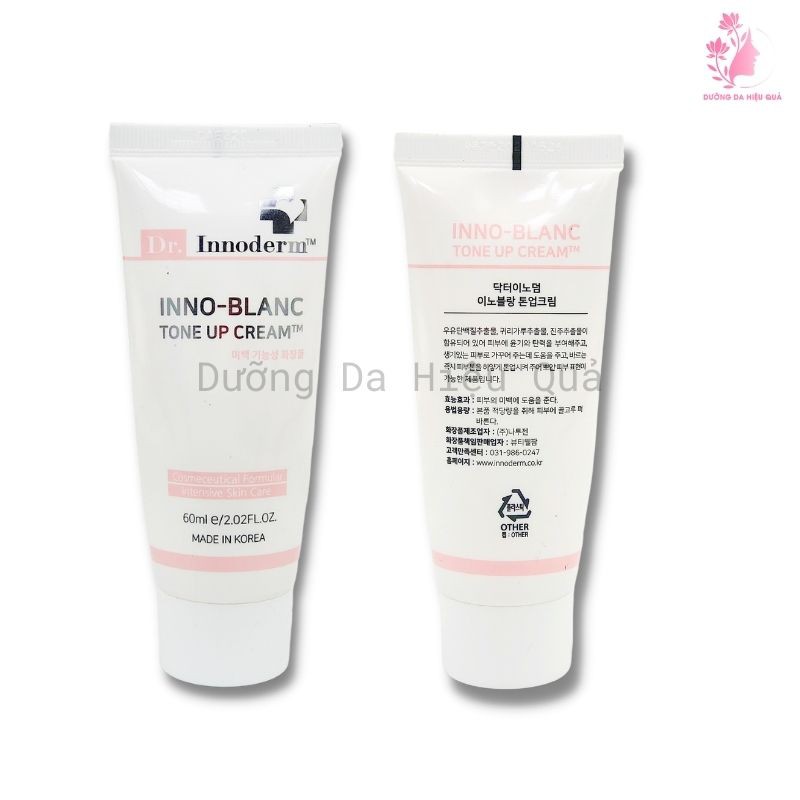 Kem Dưỡng Trắng Da Mặt Hàn Quốc Inno - Blanc Tone Up Cream- Dr. Innoderm