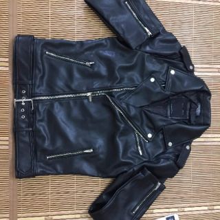 ÁO LEATHER BIKER JACKET