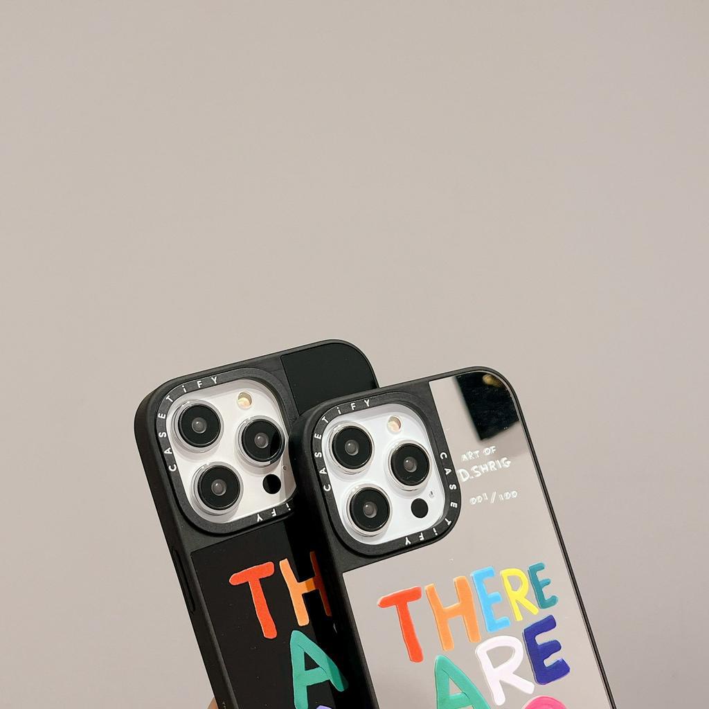 Ốp Điện Thoại Tráng Gương Màu Sắc Đa Dạng Cho iPhone14ProMax iP13Pro 13 iPhone11 12Promax 13Promax 12 13 14