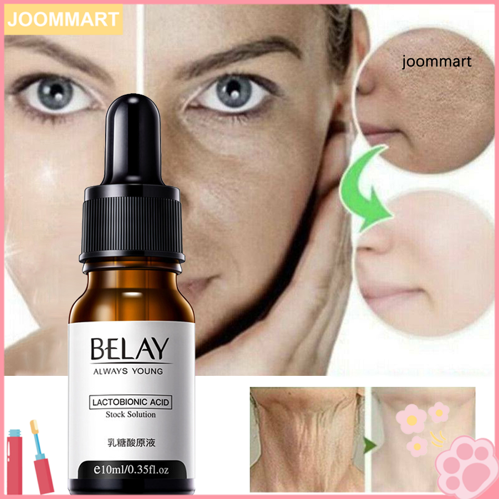 Tinh chất acid lactobionic BELAY xóa mụn đầu đen làm mềm da chống lao64 hóa 10ml