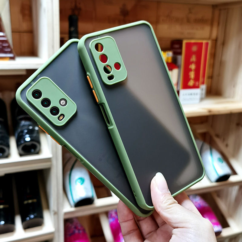 Ốp điện thoại trong suốt nhám chống sốc thời trang cho Redmi 13C 12 12C 11A 10 Note 10 10A 10S 9A 9C 9S 8 Pro 5G 4G 2023 2022