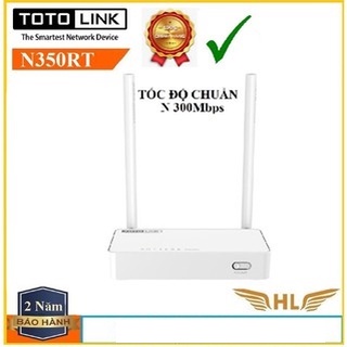 Router Wi-Fi chuẩn N 300Mbps Totolink N350RT- Hàng Chính Hãng