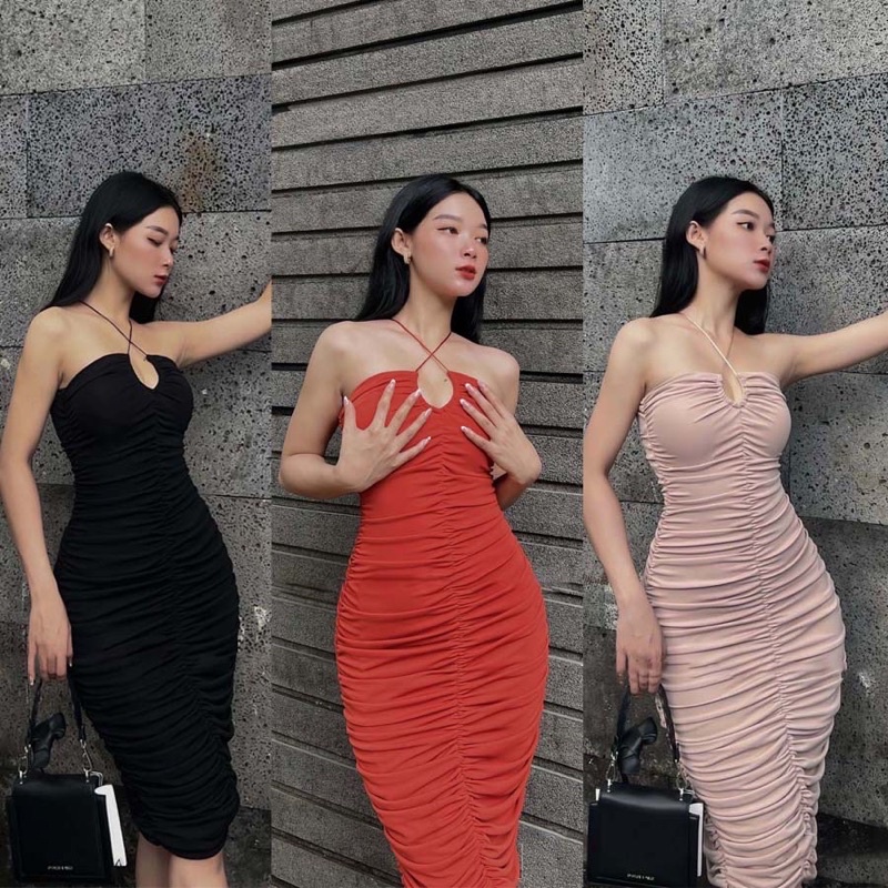 Đầm body con sâu - TK922