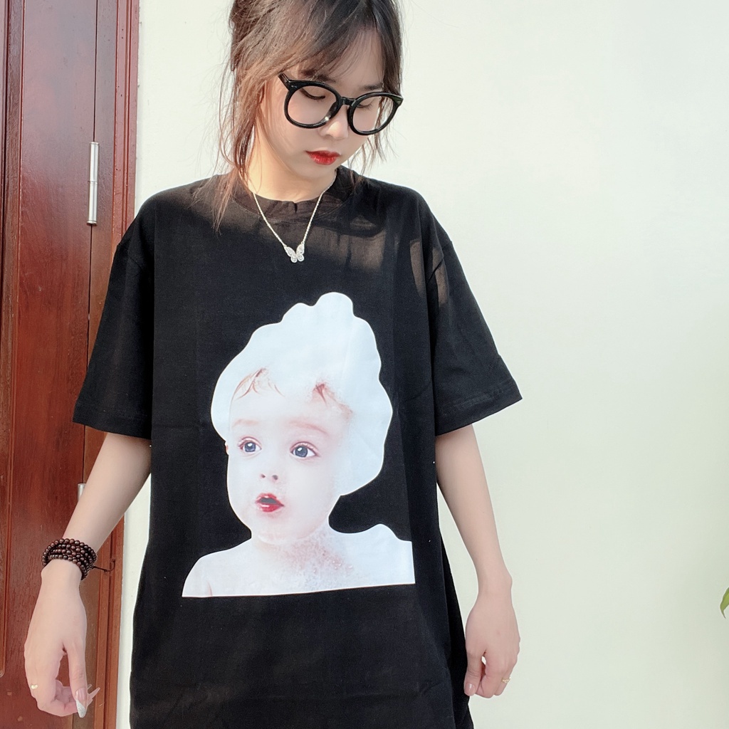 Áo thun nam nữ - Áo phông nam nữ tay lỡ form rộng 100%COTTON mát mềm mịn thấm hút mồ hôi ADLV Q4 | BigBuy360 - bigbuy360.vn